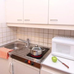 Апартаменты CheckVienna Edelhof Apartments Студия с различными типами кроватей фото 9