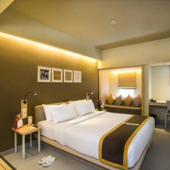 Отель Swiss-Belinn Legian 3* Улучшенный номер с различными типами кроватей фото 6