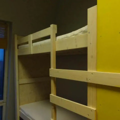 Fabrika Hostel Кровать в общем номере с двухъярусной кроватью фото 6