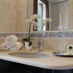 Отель Antica Locanda al Gambero 3* Стандартный номер с различными типами кроватей фото 11