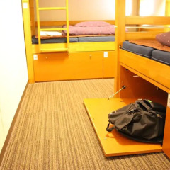 Отель K's House Tokyo Oasis Кровать в общем номере фото 16
