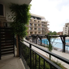 Апартаменты Studio New Estate in complex Luxor балкон