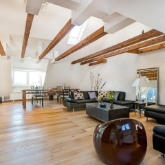 Отель Penthouse Suite Gasteig интерьер отеля фото 2