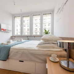 Отель P&O Apartments City Center Польша, Варшава - отзывы, цены и фото номеров - забронировать отель P&O Apartments City Center онлайн комната для гостей фото 4