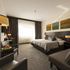 Europeum Hotel 3* Стандартный номер с двуспальной кроватью фото 9
