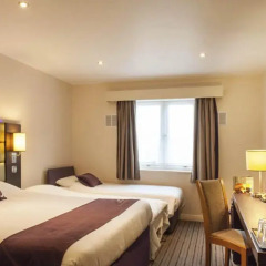Отель Premier Inn Glasgow Pacific Quay комната для гостей фото 10