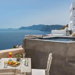 Отель Andronis Luxury Suites 5* Люкс повышенной комфортности с различными типами кроватей фото 2