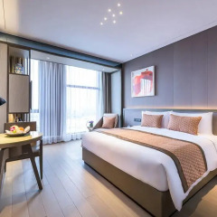 Отель Novotel Shanghai Clover 4* Улучшенный номер с различными типами кроватей фото 4