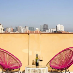 Отель Mar Apartments Испания, Барселона - отзывы, цены и фото номеров - забронировать отель Mar Apartments онлайн балкон