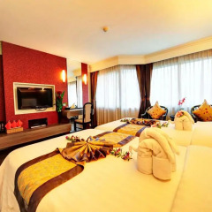 Jomtien Garden Hotel & Resort 4* Номер Делюкс с различными типами кроватей фото 13