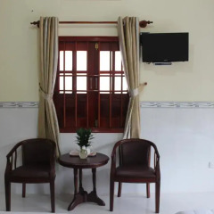 Отель Hoa Nhat Lan Bungalow 2* Стандартный номер с различными типами кроватей фото 4