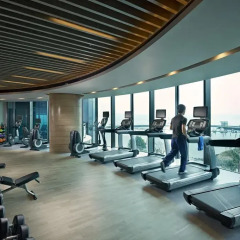Отель Hilton Shenzhen Shekou Nanhai 5* Стандартный номер с различными типами кроватей фото 2