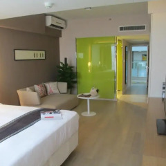 Отель Citadines Central Xi'an Студия с различными типами кроватей фото 3