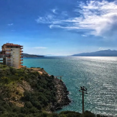 Отель Cavo Paradise Албания, Саранда - отзывы, цены и фото номеров - забронировать отель Cavo Paradise онлайн пляж фото 2