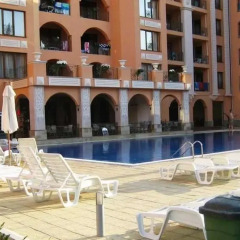 Апартаменты Palazzo Apartment Lew Солнечный берег бассейн фото 3
