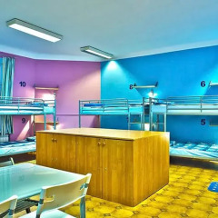 Nathans Villa Hostel Warsaw Кровать в общем номере с двухъярусной кроватью фото 2