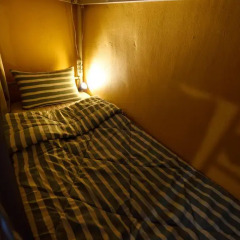 The One Hostel Кровать в общем номере с двухъярусной кроватью фото 13