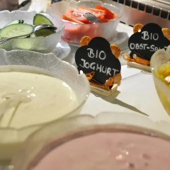 Отель Kinderhotel Benjamin питание