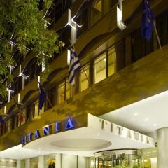 Отель Titania 4* Стандартный семейный номер с различными типами кроватей фото 3