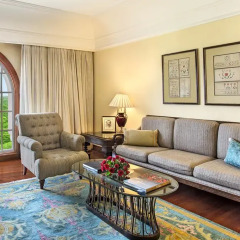 Отель The Oberoi Amarvilas, Agra 5* Люкс повышенной комфортности с различными типами кроватей фото 10