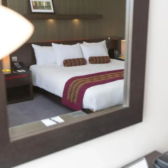 Отель Hilton London Canary Wharf 4* Представительский номер с различными типами кроватей фото 5