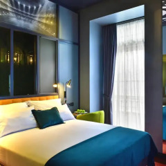 Отель Pestana CR7 Lisboa 4* Стандартный номер с различными типами кроватей фото 10