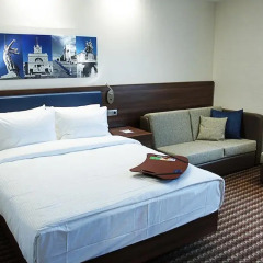 Гостиница Hampton by Hilton Волгоград Профсоюзная 4* Стандартный номер с различными типами кроватей фото 28
