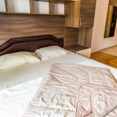 Апартаменты Adriatik Budva apartments Студия с различными типами кроватей фото 31