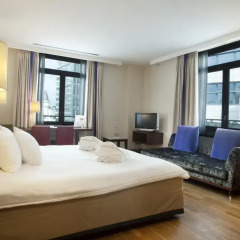 Отель Hilton Brussels City 4* Люкс с разными типами кроватей фото 3