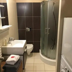 Отель Anton Panorama Apartments Польша, Варшава - отзывы, цены и фото номеров - забронировать отель Anton Panorama Apartments онлайн ванная фото 2