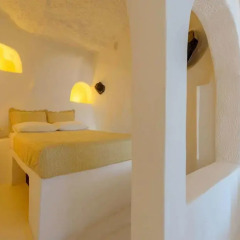 Отель Abyssanto Suites & Spa 4* Улучшенные апартаменты с различными типами кроватей фото 9