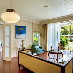 Отель Heritage Le Telfair Golf & Wellness Resort 5* Люкс с различными типами кроватей
