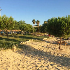 Отель Hostal Rural la Plata спортивное сооружение