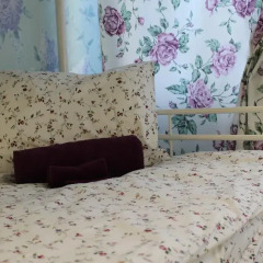 Хостел Ника-Сити Кровать в женском общем номере с двухъярусными кроватями фото 13
