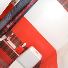 Апартаменты Red Bus Apartment na Mira ванная