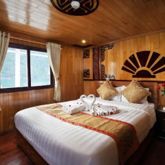 Отель Halong Golden Bay Cruise комната для гостей