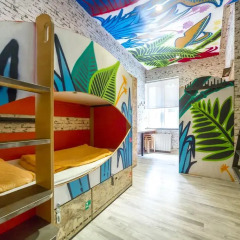Chillout Hostel Zagreb Кровать в общем номере с двухъярусными кроватями фото 25