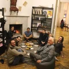 Opera Rooms&Hostel Кровать в общем номере с двухъярусной кроватью фото 7