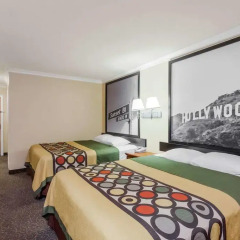 Отель Super 8 by Wyndham Los Angeles Downtown 2* Стандартный номер с двуспальной кроватью фото 2