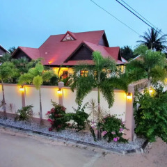 Отель Relaxing Palm Pool Villa 3* Вилла Делюкс с различными типами кроватей фото 17