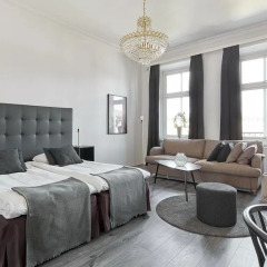 Отель Hotell Onyxen 3* Улучшенный номер с 2 отдельными кроватями