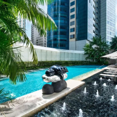 Отель The St. Regis Singapore 5* Номер Делюкс с различными типами кроватей фото 2