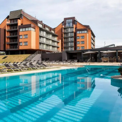 Отель Vanagupe Hotel Литва, Паланга - отзывы, цены и фото номеров - забронировать отель Vanagupe Hotel онлайн бассейн