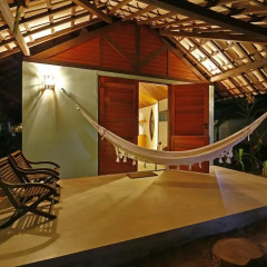 Отель Pousada Sitio da Prainha 3* Улучшенное бунгало с различными типами кроватей фото 2