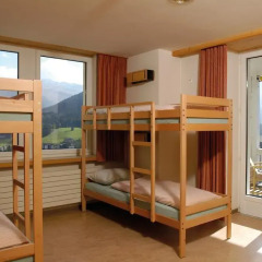 Youth Hostel Davos Кровать в общем номере с двухъярусной кроватью фото 6