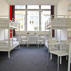 Check In Hostel Berlin Кровать в общем номере с двухъярусной кроватью фото 3