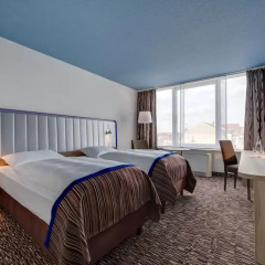 Отель Park Inn by Radisson Dresden 3* Стандартный номер с различными типами кроватей фото 5
