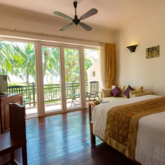 Отель Victoria Hoi An Beach Resort & Spa 4* Улучшенный номер с различными типами кроватей фото 8