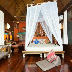 Отель Koh Tao Cabana Resort 4* Стандартный номер с различными типами кроватей фото 3