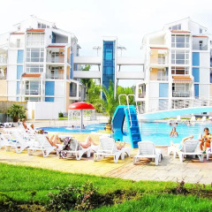 Отель Aparthotel Elit 2 Болгария, Солнечный берег - отзывы, цены и фото номеров - забронировать отель Aparthotel Elit 2 онлайн пляж